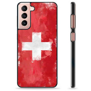 Samsung Galaxy S21 5G Skyddsskal - Schweizisk Flagga