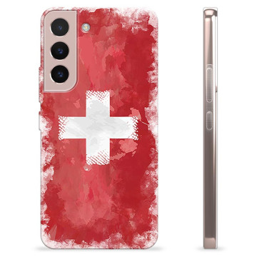 Samsung Galaxy S22 5G TPU-skal - Schweizisk Flagga