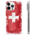 iPhone 13 Pro TPU-skal - Schweizisk Flagga