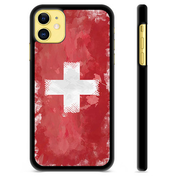 iPhone 11 Skyddsskal - Schweizisk Flagga