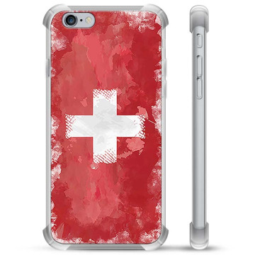 iPhone 6 / 6S Hybridskal - Schweizisk Flagga