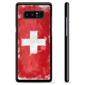 Samsung Galaxy Note8 Skyddsskal - Schweizisk Flagga