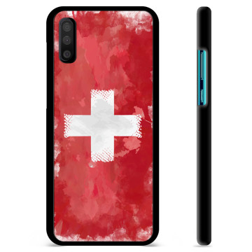 Samsung Galaxy A50 Skyddsskal - Schweizisk Flagga