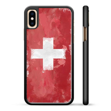 iPhone XS Max Skyddsskal - Schweizisk Flagga