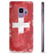 Samsung Galaxy S9 TPU-skal - Schweiziska Flaggan