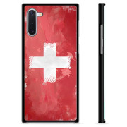 Samsung Galaxy Note10 Skyddsskal - Schweizisk Flagga