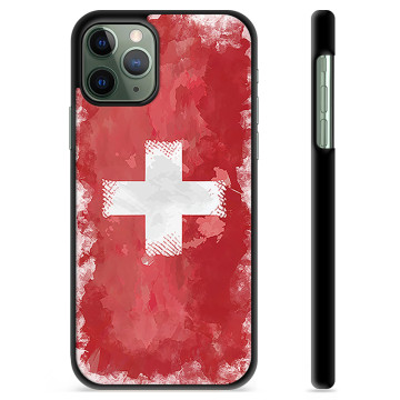 iPhone 11 Pro Skyddsskal - Schweizisk Flagga