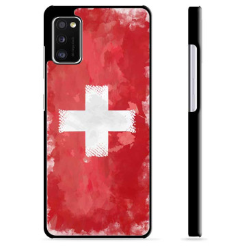 Samsung Galaxy A41 Skyddsskal - Schweizisk Flagga