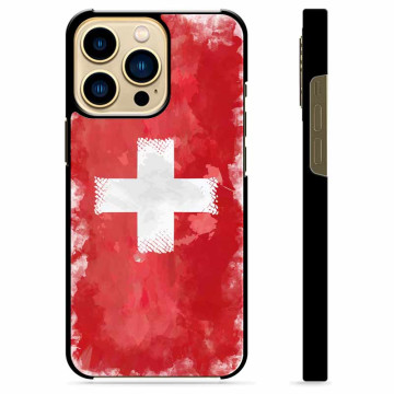 iPhone 13 Pro Max Skyddsskal - Schweizisk Flagga