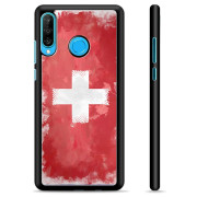 Huawei P30 Lite Skyddsskal - Schweizisk Flagga