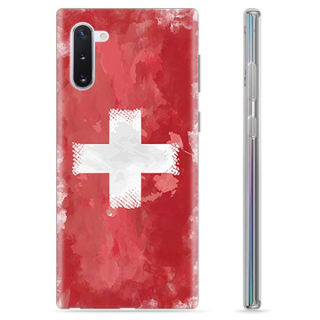 Samsung Galaxy Note10 TPU-skal - Schweiziska Flaggan