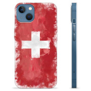 iPhone 13 TPU-skal - Schweiziska Flaggan