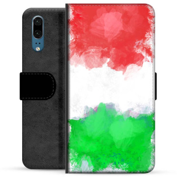 Huawei P20 Premium Plånboksfodral - Italiensk Flagga