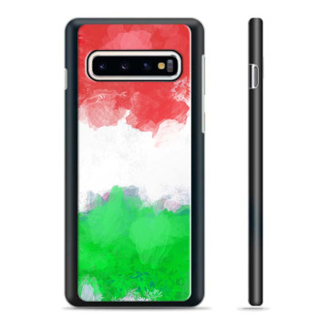 Samsung Galaxy S10+ Skyddsskal - Italiensk Flagga