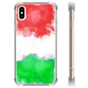 iPhone X / iPhone XS Hybridskal - Italiensk Flagga