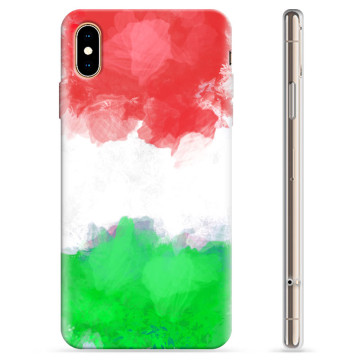 iPhone XS Max TPU-skal - Italiensk Flagga