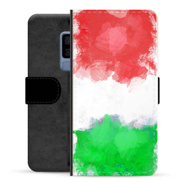 Samsung Galaxy S9+ Premium Plånboksfodral - Italiensk Flagga