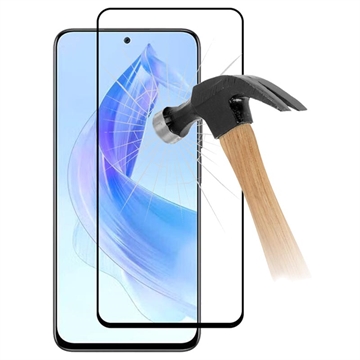 Honor 90 Lite/X50i 9D Heltäckande Härdat Glas Skärmskydd - 9H - Svart Kant