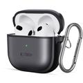 AirPods 4 Tech-Protect Magmat Hybrid-fodral - matt svart