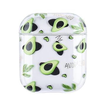 AirPods / AirPods 2 fruktplastfodral - avokado