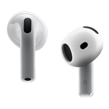 Halkfritt öronsnäckeskydd i silikon för AirPods 4 - Genomskinlig