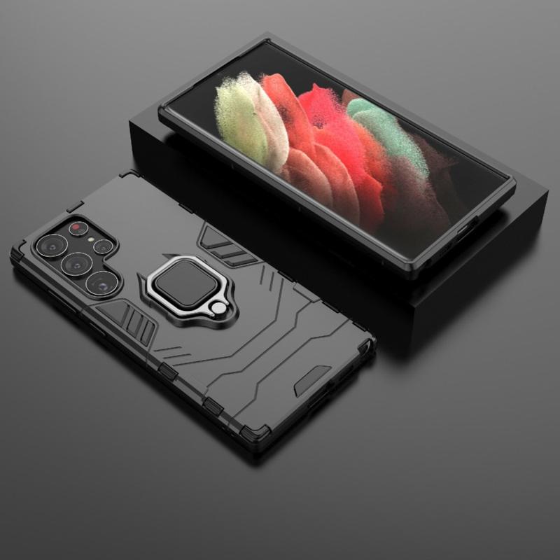 Samsung Galaxy S23 Ultra 5G Hybridskal med Ringhållare