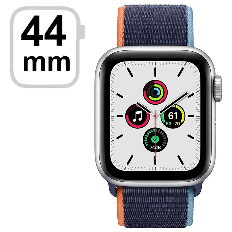 Apple Watch SE LTE MYEW2FD/A - 44mm, Deep Navy Sport Loop ...