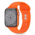 Apple Watch Series 10/9/8/7/6/SE Tech-Protect Silikonarmband - 40mm/41mm/42mm - Ljus Orange