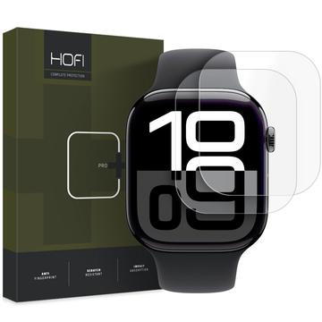 Apple Watch Series 10 Hofi HydroFlex Pro+ Hydrogel-skärmskydd - 46mm - 2 st. - Klar