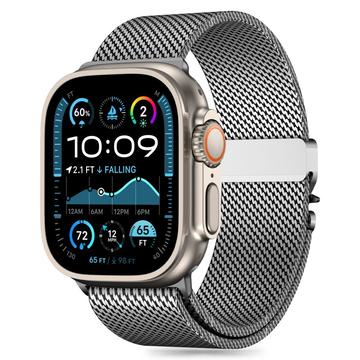 Apple Watch Series Ultra 2/Ultra/10/9/8/7/6/SE (2022)/SE Tech-Protect Milan Armband - 49mm/46mm/45mm/44mm - Silver