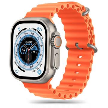 Apple Watch Ultra 2/Ultra/9/8/SE (2022)/7/SE/6/5/4 Tech-Protect Iconband Pro TPU Reim - 49mm/45mm/44mm/42mm - Orange