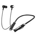 B3 9D Surround Stereo Sport Bluetooth-hörlurar med silikonhalsband