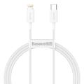 Baseus Superior Series USB-C / Lightning-kabel - 1 m, 20 W (Öppen Förpackning - Utmärkt) - Vit