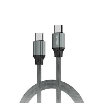 Beline BLNCBC03 65W USB-C / USB-C laddnings- och dataöverföringskabel - 1m - Svart