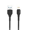 Beline BLNCBL01 25W USB-A / Lightning-kabel - 1m - Svart