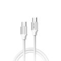 Beline BLNCWC03 65W USB-C / USB-C laddnings- och dataöverföringskabel - 1m - Vit