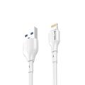 Beline BLNCWL01 25W USB-A / Lightning-kabel - 1m - Vit