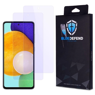 Samsung Galaxy A52/A52 5G/A52s 5G BlueDefend Anti-Blue Light skärmskydd av härdat glas - 2 st.