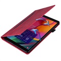 Business Style Samsung Galaxy Tab A7 10.4 (2020) Smart Foliofodral - Röd