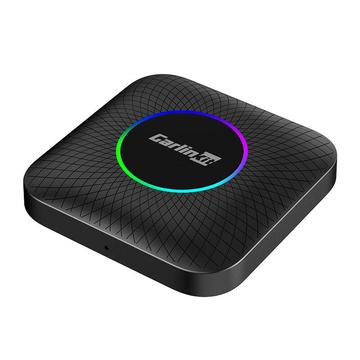 Carlinkit Tbox Plus LED CarPlay/Android Auto trådlös adapter - svart