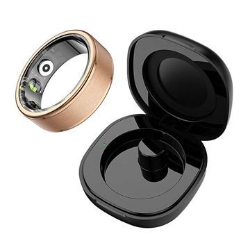 Colmi R03 Smart Ring med 21 sportlägen - danska, svenska, engelska språk - 19.8mm - Guld