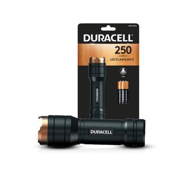 Duracell LED-ficklampa i aluminium - 250lm