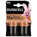 Duracell DuraLock C&B LR6/AA-batterier - 4 st.