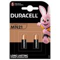 Duracell Långtidsverkande 23A/MN21 Batteri 12V - 2 st.