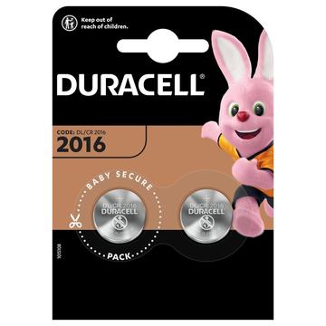 Duracell Mini CR2016 myntcellsbatteri 3V