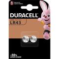 Duracell Mini G12/LR43 Alkaline-batterier - 2 st.