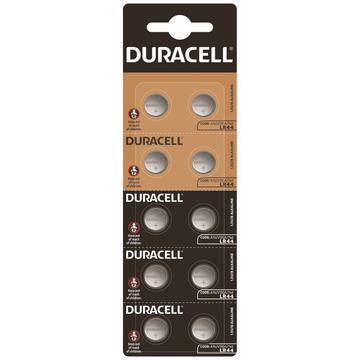 Duracell Mini G13/LR44 myntcellsbatteri - 10 st.