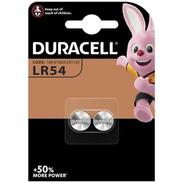 Duracell Mini LR54/189 Alkaline-batterier - 2 st.