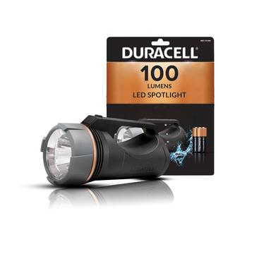 Duracell Multifunktionell LED-strålkastare / sökarljus - 100lm