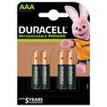 Duracell Recharge Turbo R03/AAA Uppladdningsbara batterier 900mAh - 4 st.